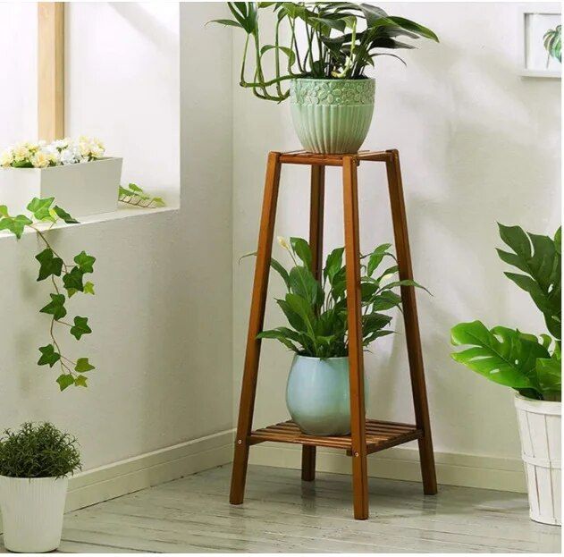 Tall Bamboo Plant Stand - Wnkrs