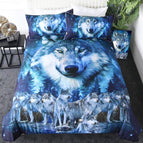 Housse de couette Loup 3 / 135x200