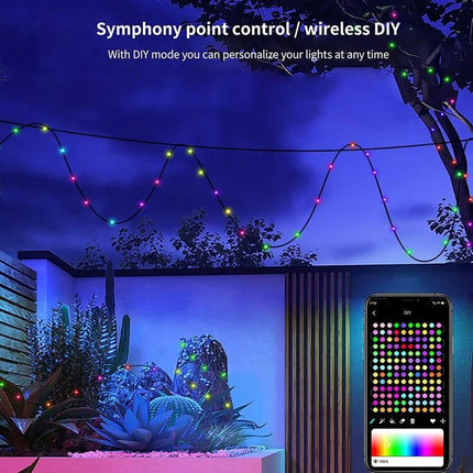 Smart LED Fairy String Lights - USB, Waterproof, Multi-Mode - Wnkrs