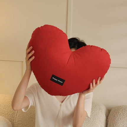 Coussin d'amour en forme de cœur – Cadeau idéal pour la Saint-Valentin et décoration de chambre