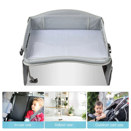 Portable Waterproof Car Seat Travel Tray for Kids - Wnkrs