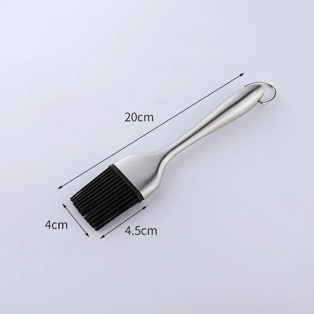 Stylish Simple Design Stainless Steel Silicone Oil Brush