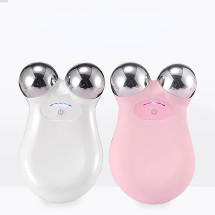 5-Gear Rechargeable Face Massager: Electric Micro-Current & 3D EMS Firming Technology - Wnkrs