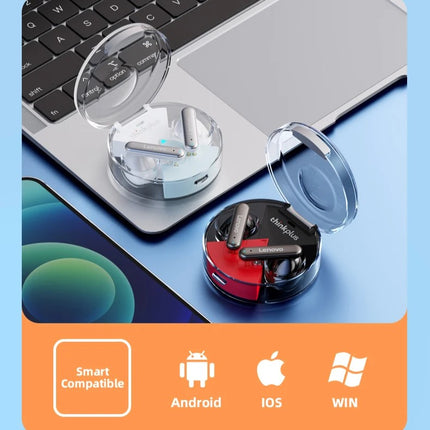 Écouteurs sans fil Bluetooth 5.2 avec réduction du bruit et longue durée de vie de la batterie