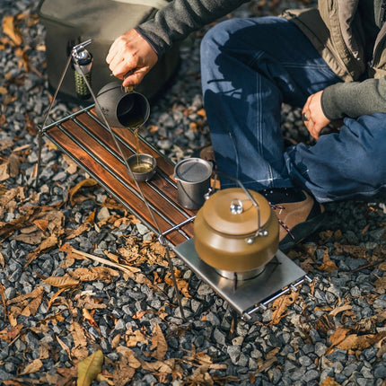 Mesa de camping plegable portátil: ideal para aventuras al aire libre