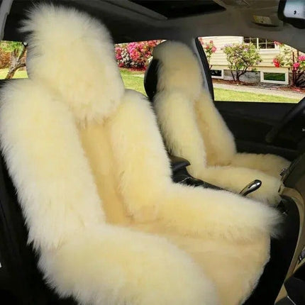 Luxurious Winter Wool Car Seat Cushion for Cold Seasons - Wnkrs