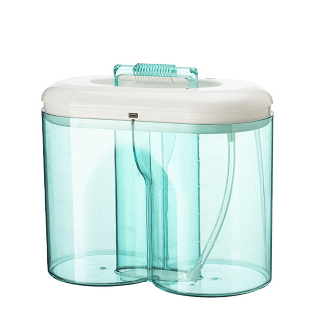 Pompe de changement d'eau électrique automatique pour aquarium avec deux réservoirs de 0,8 gallon, chargement de type C