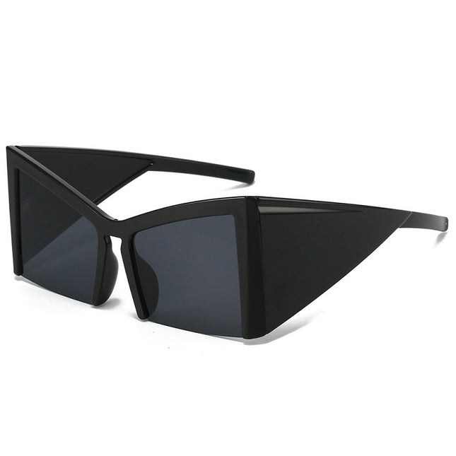 Gafas de sol irregulares semi sin montura con protección UV400