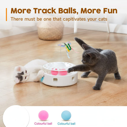 Jouet interactif 3 en 1 pour chat