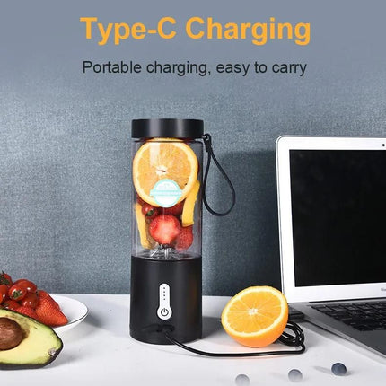 Compact & Powerful 530ML USB Rechargeable Portable Blender - Wnkrs