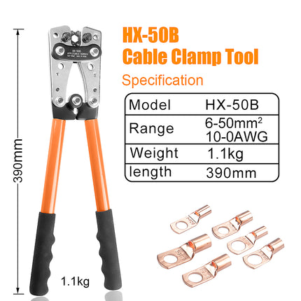 Hex Crimp Tool for Tube Terminals