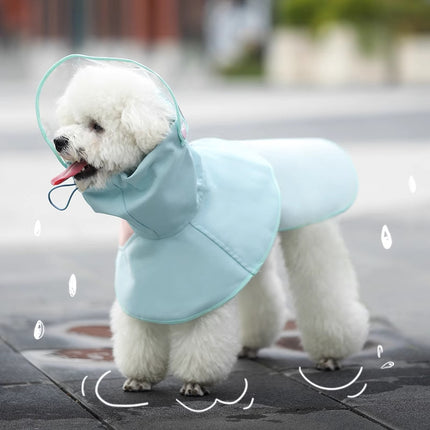 Poncho cape pour chien pour les jours de pluie