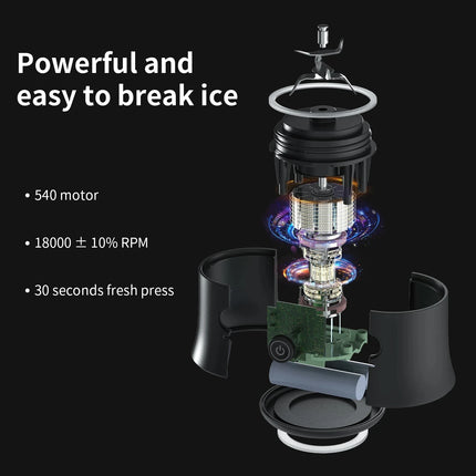 Portable 600ML Electric Juicer