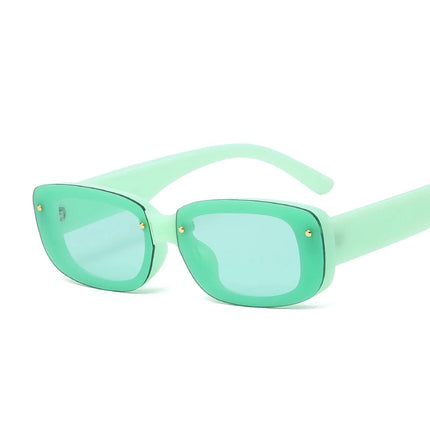 Lunettes de soleil rectangulaires couleur bonbon