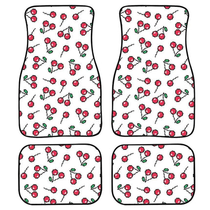 Cherry Blossom Car Mats with Pink Backdrop - Wnkrs