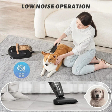 3L Dog Hair Vacuum with 7 Tools & Low Noise Design - Wnkrs