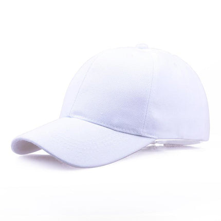 Gorra de béisbol unisex con cierre a presión