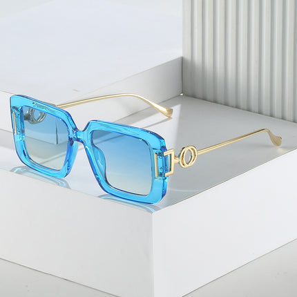 Lunettes de soleil carrées tendance style punk