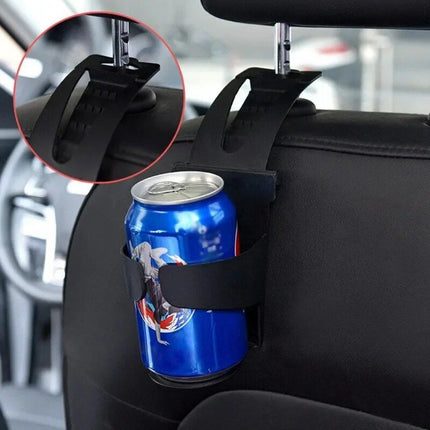 Universal Car Backseat Drink Holder and Storage Hook - Wnkrs