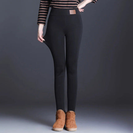 Women Pants Winter Fleece Thicken Pants Lamb Wool - Wnkrs