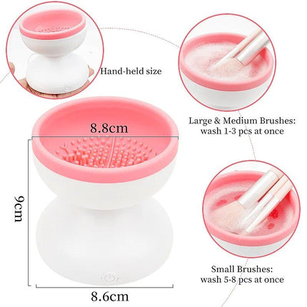 USB Electric Portable Makeup Brush Cleaner & Automatic Washing Tool - Wnkrs