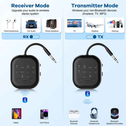 Adaptador de audio Bluetooth