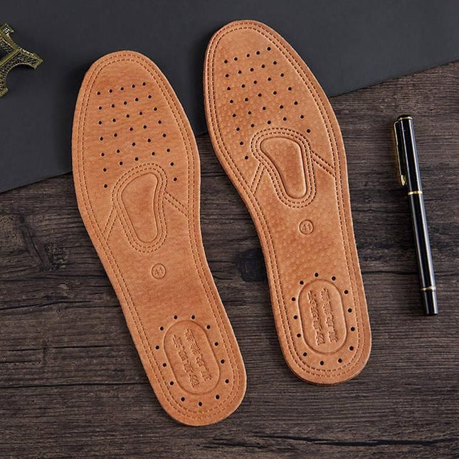 Comfort Cowhide Leather Insoles - Wnkrs