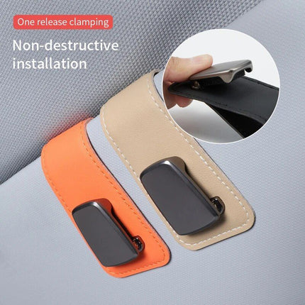 Luxe Auto Sun Visor Glasses Holder - Wnkrs