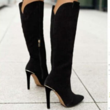 Bottes sexy haute couture pour femmes automne et hiver