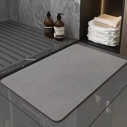 Tapis de salle de bain en diatomite