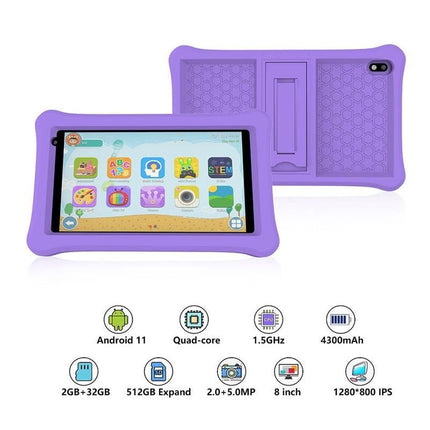 8" Kids Learning Tablet - Wnkrs