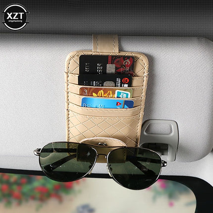 Compact Sun Visor Car Organizer for Essential Accessories - Wnkrs