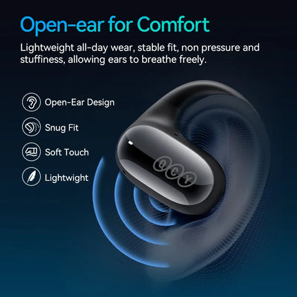 Open-Ear Wireless Earphones with Bluetooth 5.4