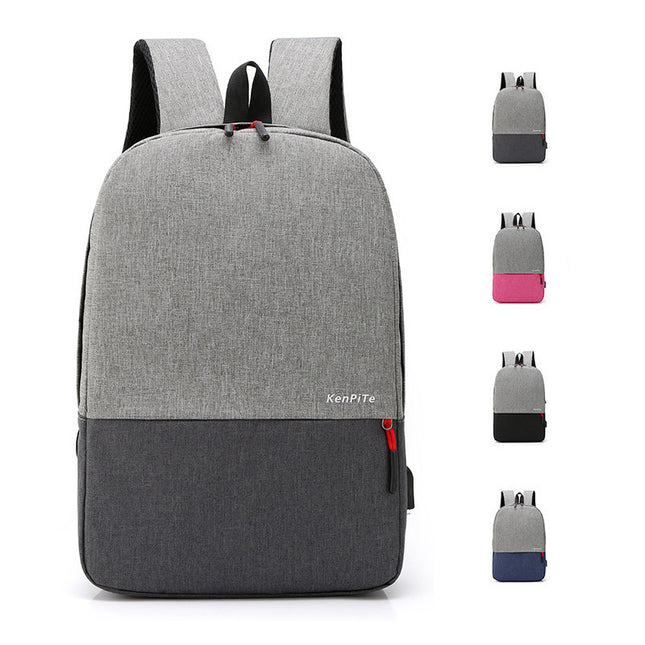 Mochila de viaje de moda para exteriores, informal, ligera, sencilla, para ordenador portátil