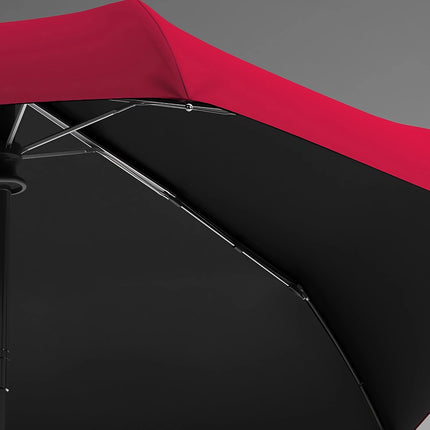 Flat Automatic UV Parasol Umbrella for Women - Windproof Shade