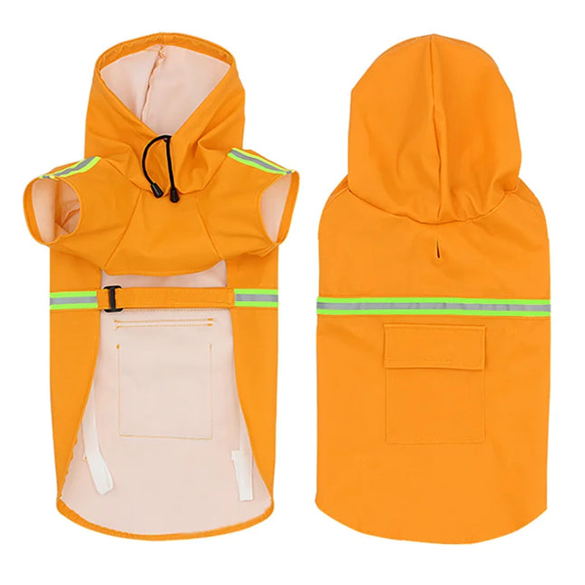 Imperméable à capuche pour petits et grands chiens