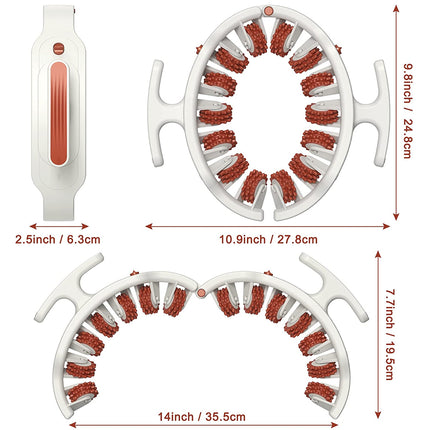 Masajeador manual multifunción para piernas y celulitis con rodillo