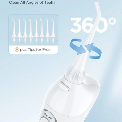 300ML High-Capacity Rechargeable Water Flosser - Wnkrs