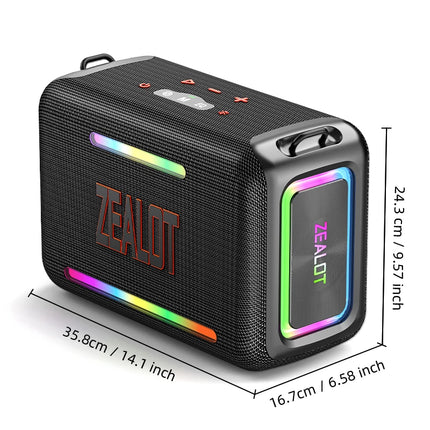 120W Portable Bluetooth Speaker