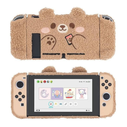 Cute Bear Plush Nintendo Switch Case - Wnkrs