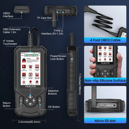 Advanced OBD2 Car Scanner Diagnostic Tool with WiFi - Wnkrs