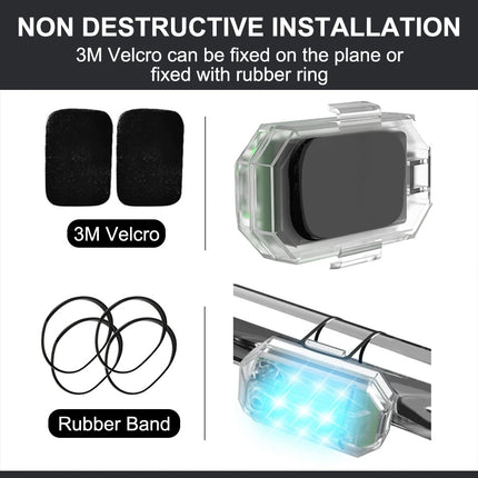 Wireless LED Strobe Light with Remote Control