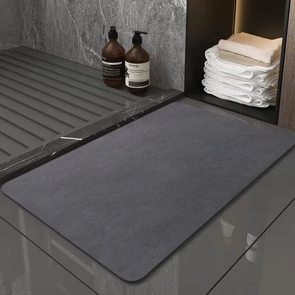 Tapis de salle de bain en diatomite