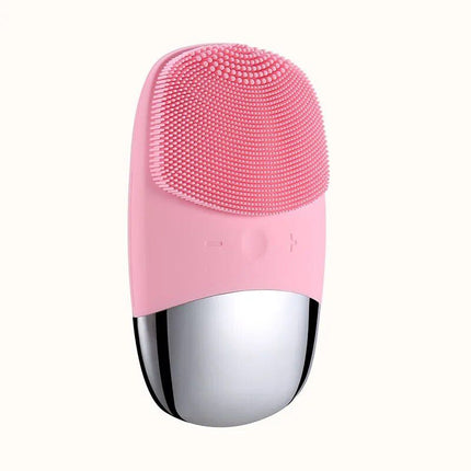 3-in-1 Electric Silicone Facial Cleansing Brush: Deep Pore Cleaning & Massaging - Wnkrs