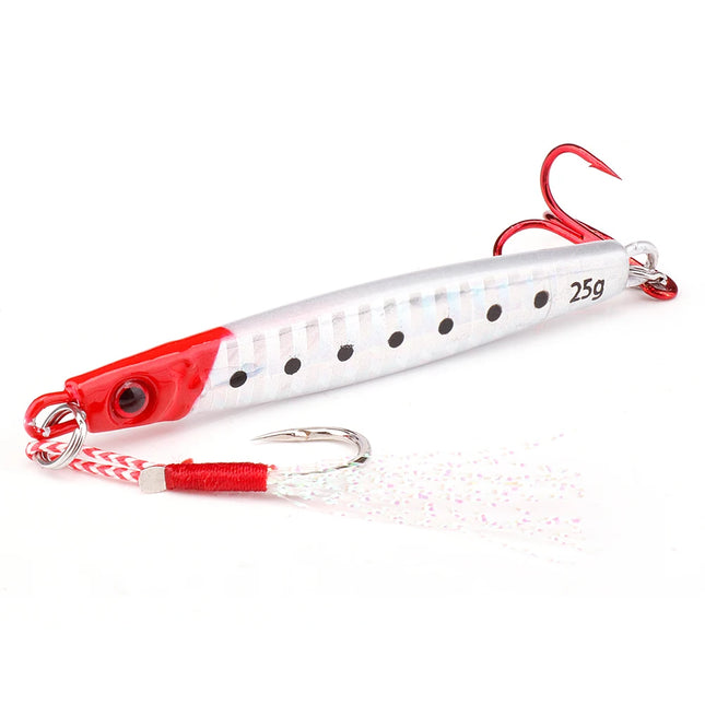 Leurre de pêche en métal Jig Spoon - 25g/40g/60g pour la pêche à la traîne