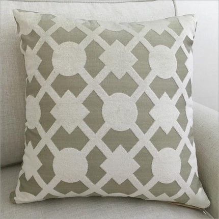 Home Decorative Sofa Throw Pillows Flannel Cushion Cover - Wnkrs