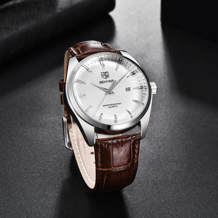 Montre à quartz de luxe pour homme