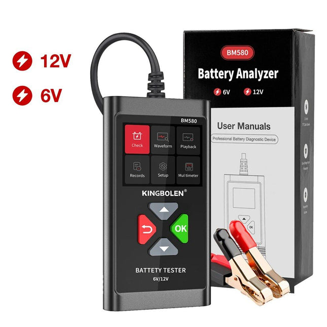 12V 6V Car Battery Tester - Wnkrs