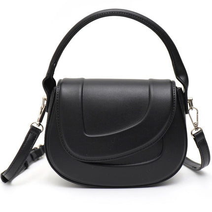 Elegant Minimalist Saddle Shoulder Bag