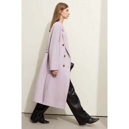 Manteau d'automne en laine élégant pour femme